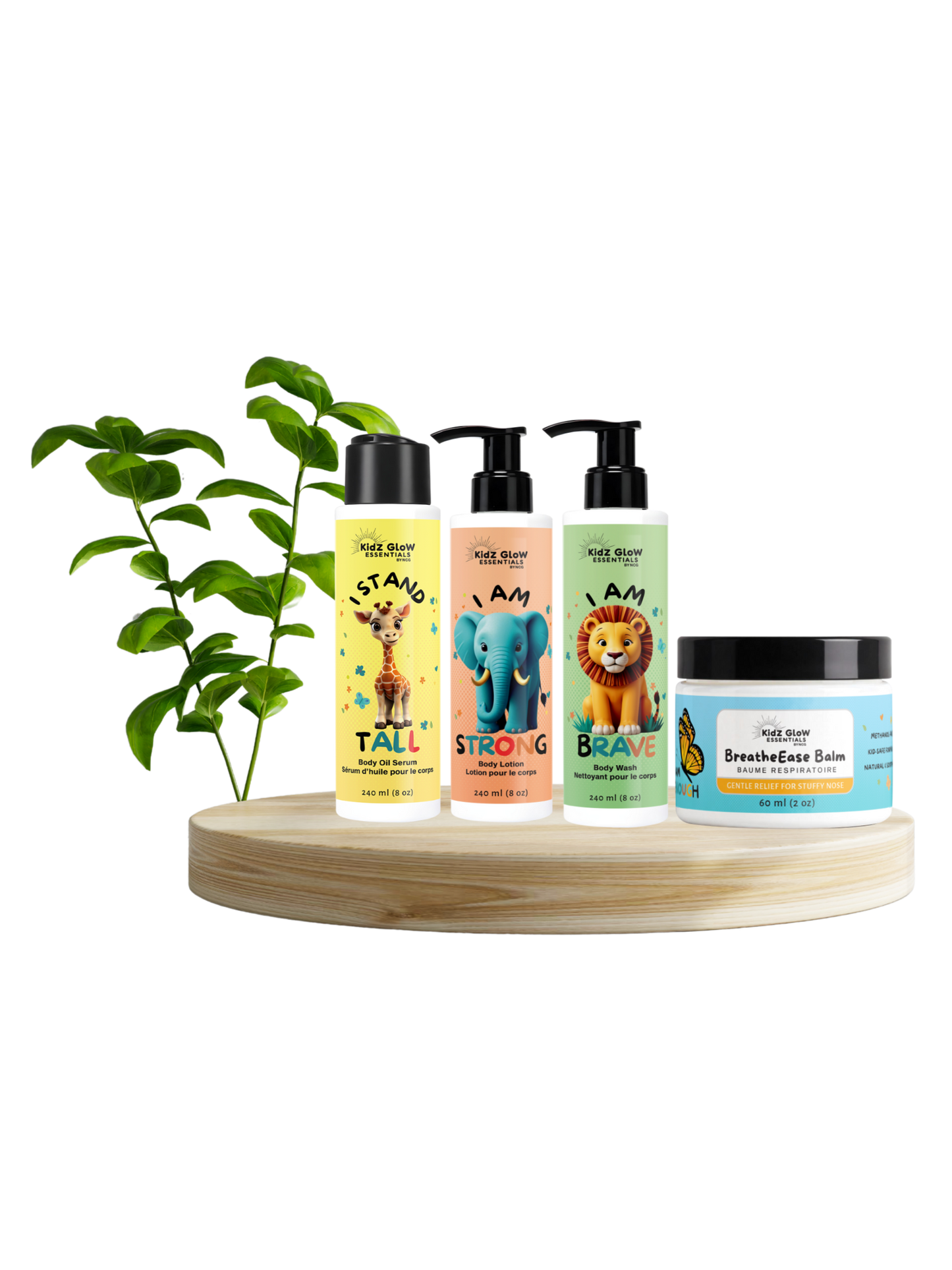 Complete Kids Skincare Set for Sensitive Skin & Daily Self-Care | The Glow Up Bundle