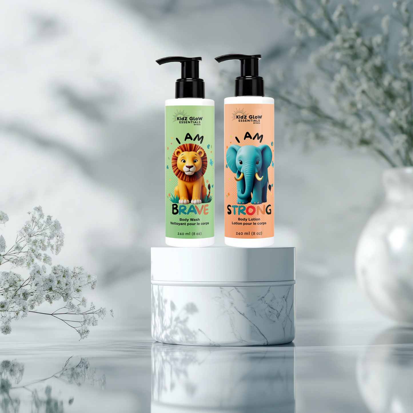Kids Body Wash & Lotion Set for Gentle Daily Skincare | The Everyday Glow Duo